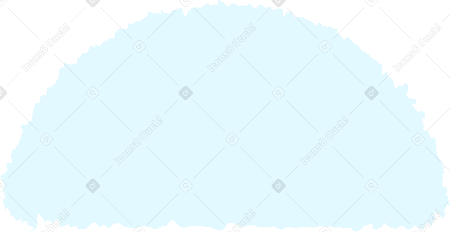 semicircle blue Illustration in PNG, SVG