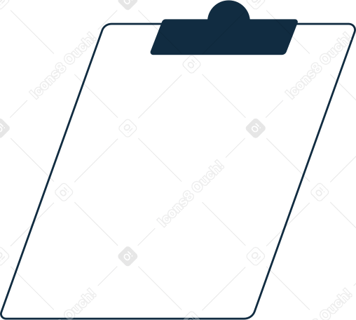 Presse-papiers vierge PNG, SVG