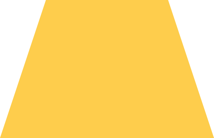 Yellow trapezoid Illustration in PNG, SVG