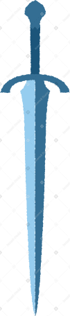 sword Illustration in PNG, SVG