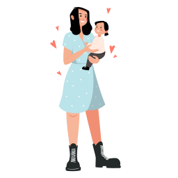 Lagom スタイルのpngとsvgでのベクターイラスト