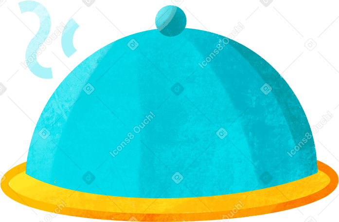 tray for food with steam PNG, SVG