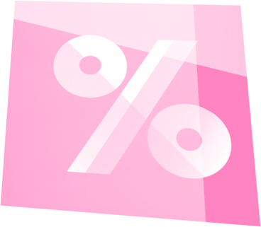 Sale sign pink PNG, SVG