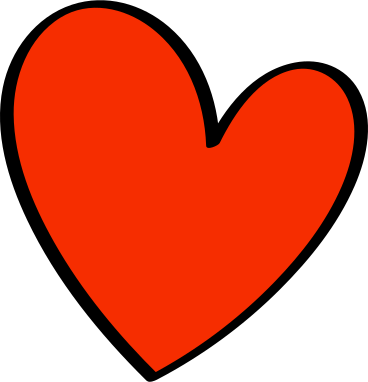 Corazón rojo PNG, SVG