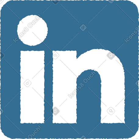 linkedin icon PNG, SVG