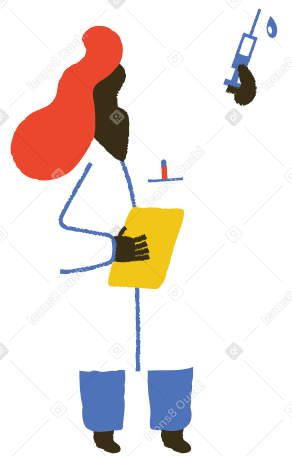 medic woman Illustration in PNG, SVG