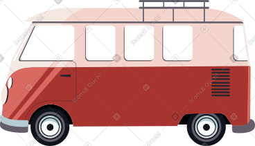 Tourist bus loaf PNG, SVG