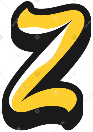 lowercase letter z PNG, SVG