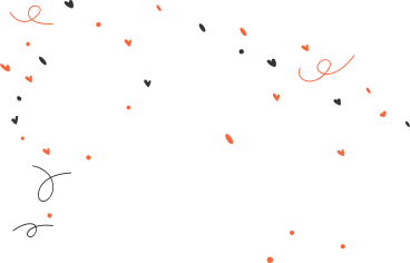 Hearts background PNG, SVG