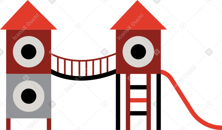 놀이터 타워 PNG, SVG