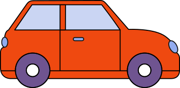red car PNG, SVG