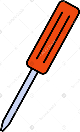 cross tip screwdriver Illustration in PNG, SVG
