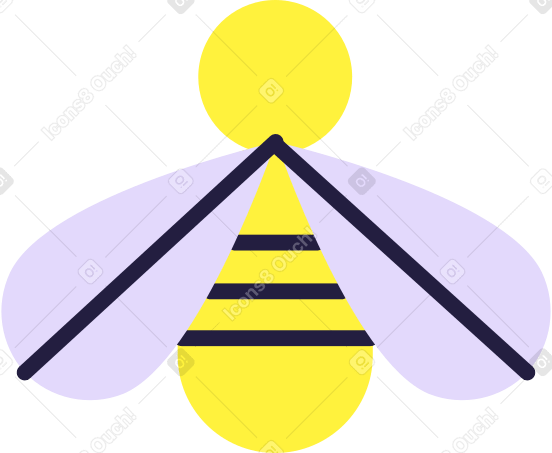 пчела в PNG, SVG