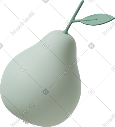 Green pear  PNG, SVG