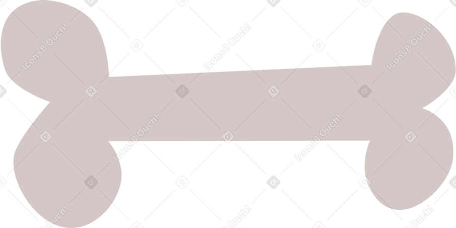 bone gray Illustration in PNG, SVG