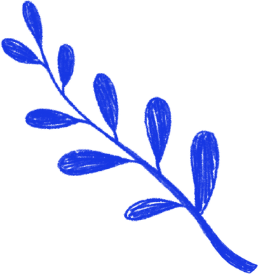 blue sprig of a plant with leaves PNG、SVG