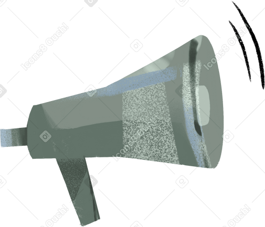 metal loudspeaker Illustration in PNG, SVG
