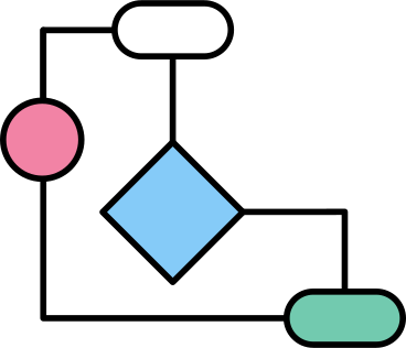 Diagrama de bloco PNG, SVG