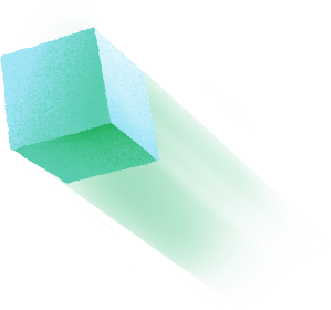 small green cube PNG、SVG