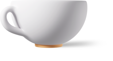 White cup  PNG, SVG
