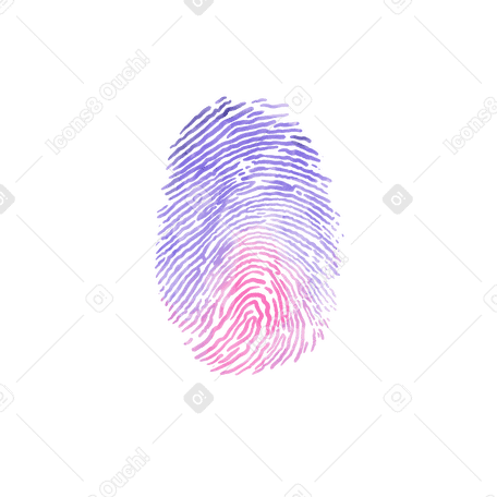 fingerprint в PNG, SVG