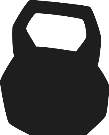 shadow of kettlebell PNG, SVG