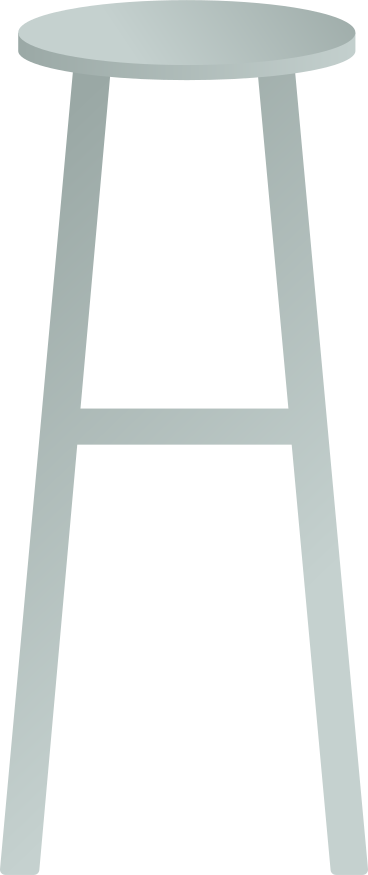 high bar stool PNG, SVG