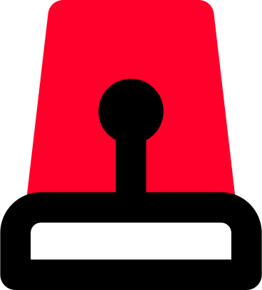 the red beacon of the deliverer PNG, SVG