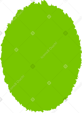 Эллипс зеленый в PNG, SVG