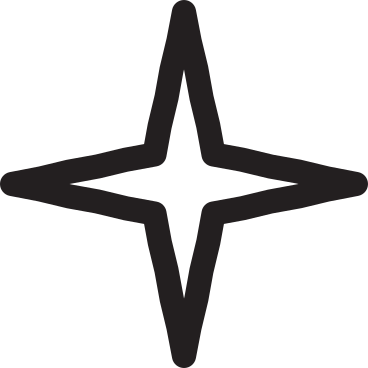 Vierzackiger stern PNG, SVG