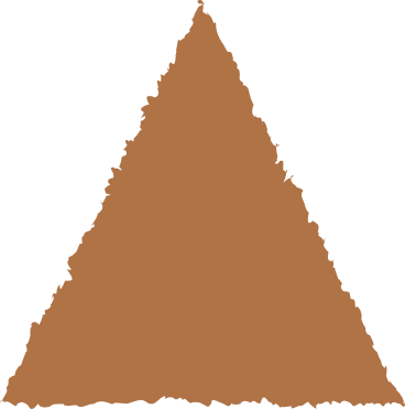 Triangle marron PNG, SVG