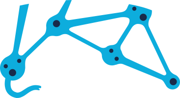 neuron chain PNG, SVG