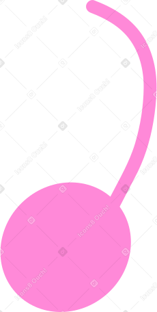 pink headphones Illustration in PNG, SVG