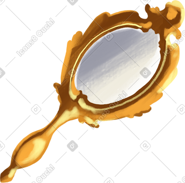 Handheld mirror PNG, SVG