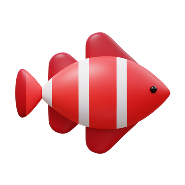 clown fish PNG, SVG
