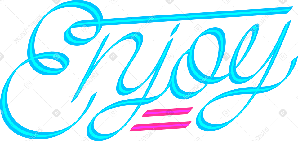 Letras, aproveite o texto neon PNG, SVG