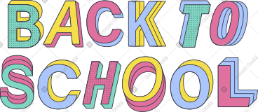 Lettering back to school PNG, SVG