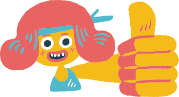 woman showing thumb up PNG, SVG