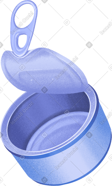 Empty tin can PNG, SVG