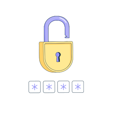 Lock and password PNG, SVG