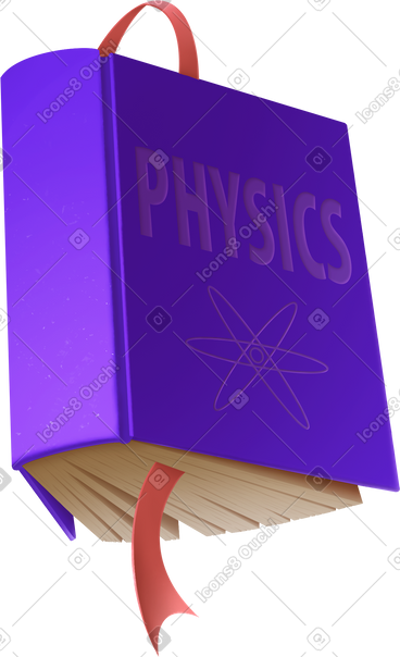 Physics book PNG, SVG