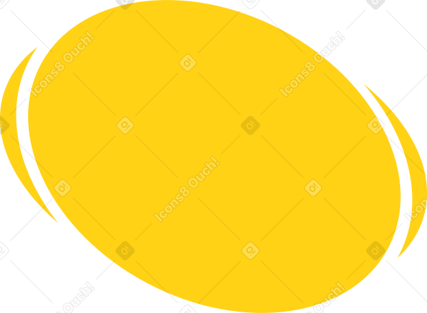 forma amarilla PNG, SVG