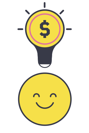 Financial idea Illustration in PNG, SVG