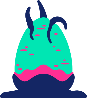 alien egg PNG, SVG