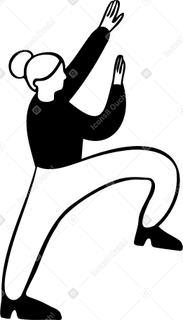 женщина опирается на что-то руками в PNG, SVG