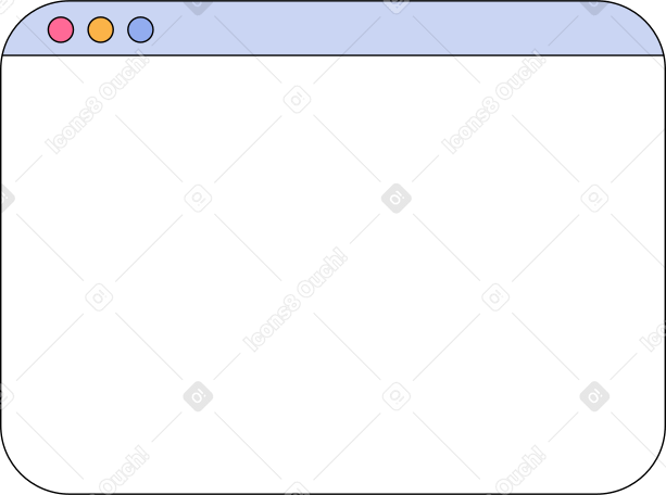white browser PNG, SVG