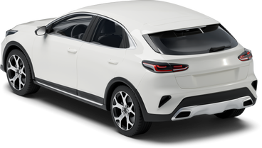 Rear view of white car PNG, SVG
