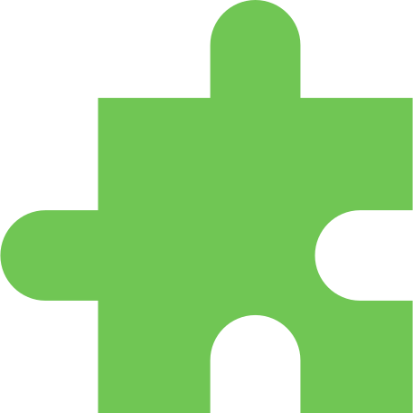 Illustration pièce de puzzle citron vert clair aux formats PNG, SVG