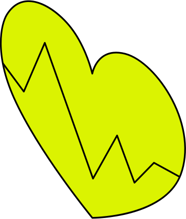 heart with cardiogram PNG, SVG