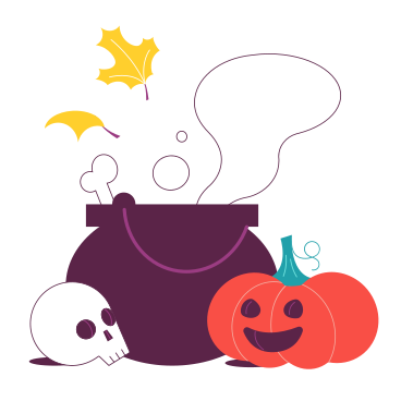 Witch's caldron PNG, SVG